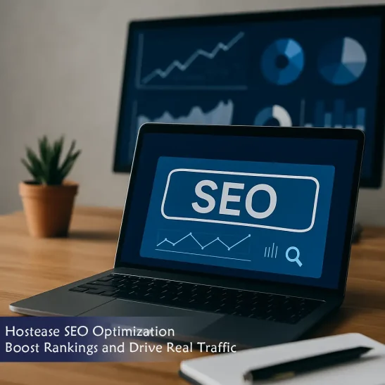 SEO analytics workspace